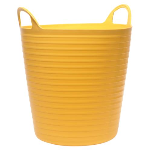 Faithfull Polyethylene Flex Tub 42l Yellow