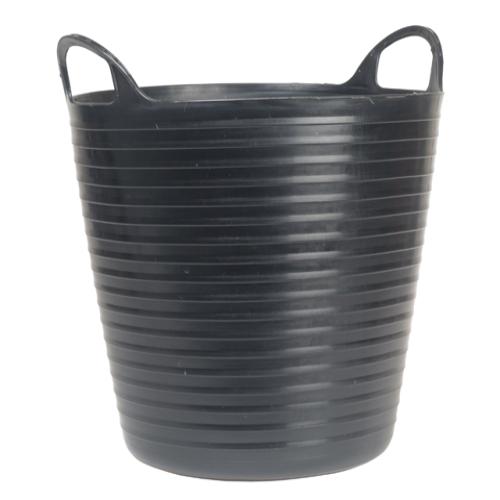 Faithfull Polyethylene Flex Tub 28l Black