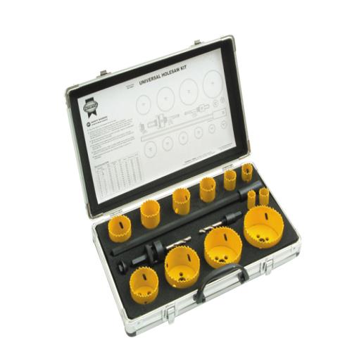 Faithfull Universal Varipitch Holesaw Kit