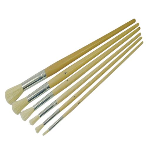 Faithfull Round Fitch Brush Set Of 6