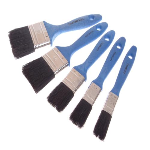 Faithfull Utility Paint Brush Set Of 5