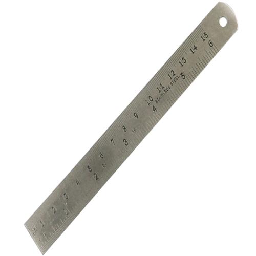 Faithfull Steel Rule 150mm / 6in X 19mm
