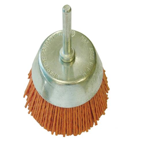 Faithfull Nylon Wheel Cup Brush 65x6mm Shank