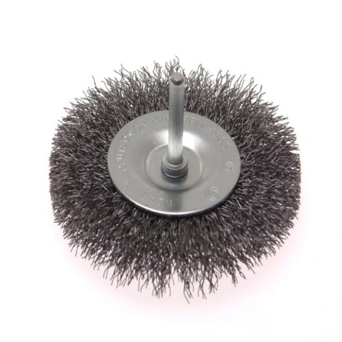 Faithfull Wire Brush 100 X 6mm Shank 0.30mm