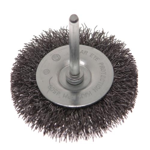Faithfull Wire Brush 50 X 6mm Shank 0.30mm