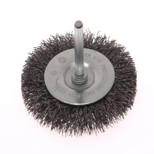 Faithfull Wire Brush 75 X 6mm Shank 0.30mm