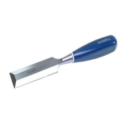 Faithfull Bevel Edge Chisel Blue Grip 38mm