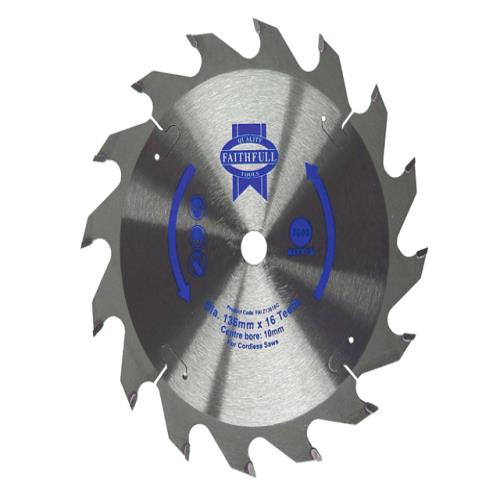 Faithfull Trim Saw Blade 150 X 10mm X 24t