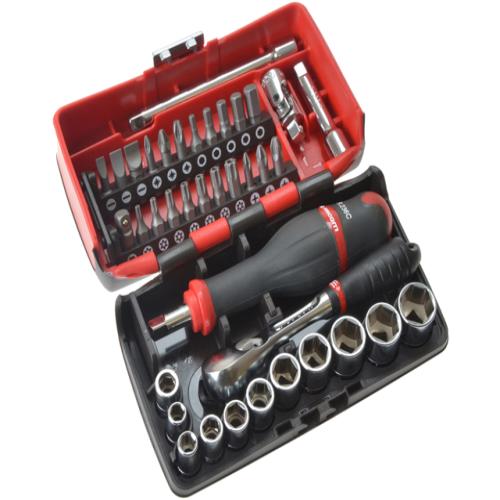 Facom Nano Socket Set Metric 1/4in Drive