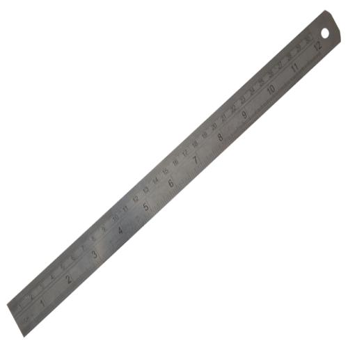 Fisher F112me Steel Rule 300mm / 12in
