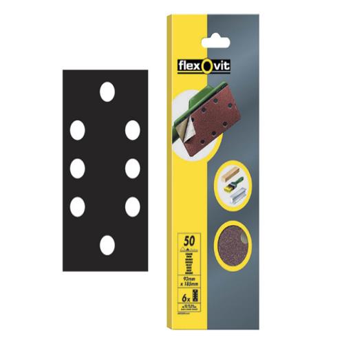 Flexovit 1/3 Sanding Sheets Medium Grit