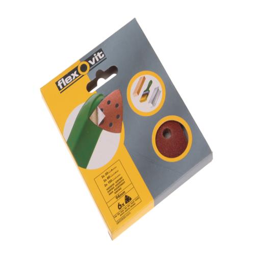 Flexovit Sanding Sheets 94mm Assorted