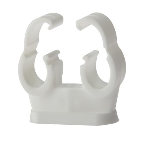 Forgefix Pipe Clip Double Cliplock 15mm