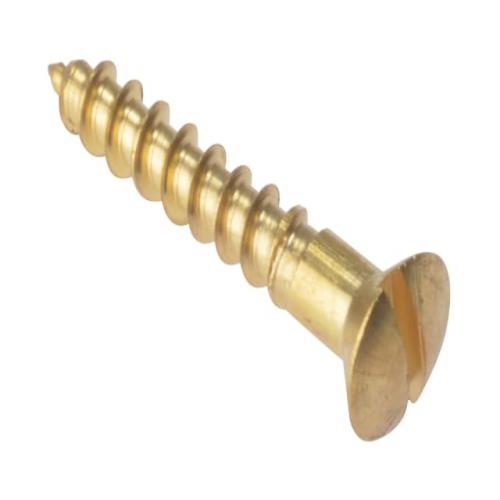 Forgefix Wood Screw Slotted Raised Head St So