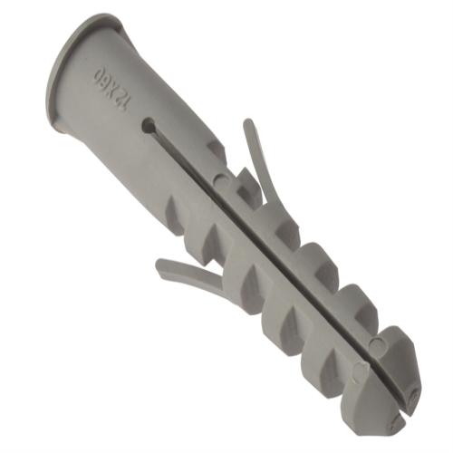 Forgefix Nylon Wall Plug Rimmed M12 X 60mm