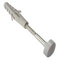 Forgefix W.c. Fixing Kit White Cap M6 X 80