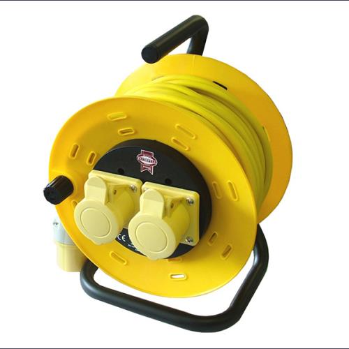 Faithfull Cable Reel 50mt 16amp 110v