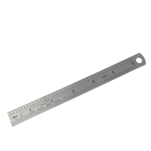 Fisco 706s Stainless Steel Rule 150mm / 6in