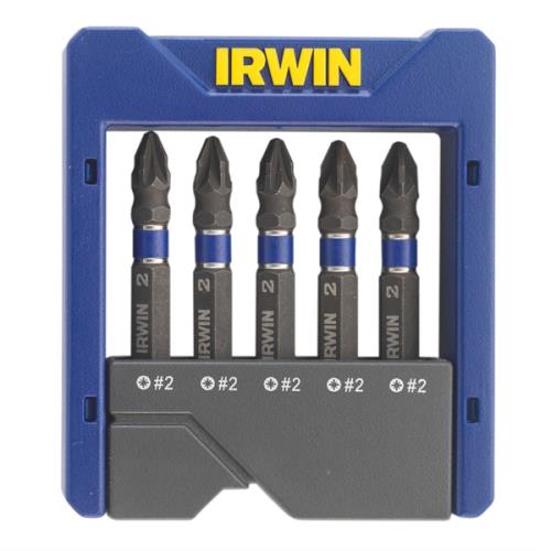 Irwin Impact Screwdriver Pocket Bit Set Of 5