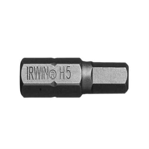 Irwin Screwdriver Bits Hex 4.0mm 25mm Pk10