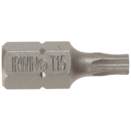 Irwin Screwdriver Bits Torx T15 X 25mm Pk10