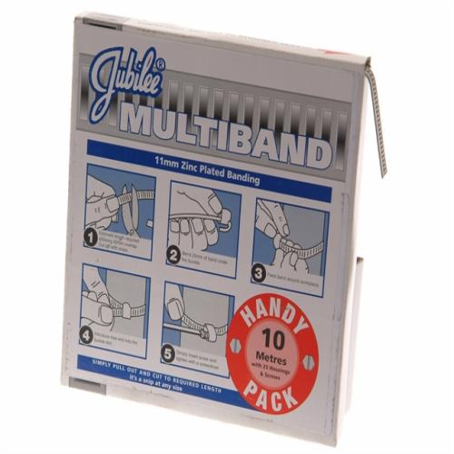 Jubilee Multiband Mild Steel Handy Pack 11mm