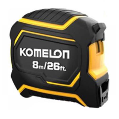 Komelon 8m/26ft X 32mm Extreme Tape Measure
