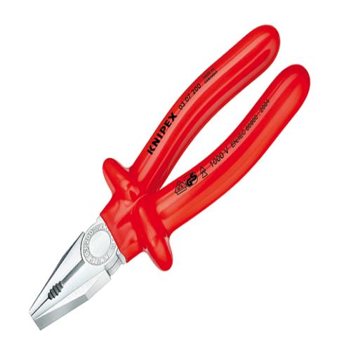 Knipex Combi Plier Dipped Certified Grip 20cm