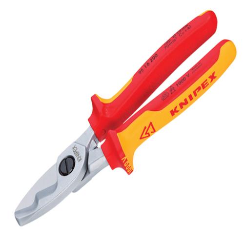 Knipex Cable Shears Vde Certified Grip 200mm