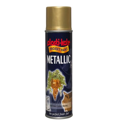 Plasti-kote Metallic Brass 400 Ml