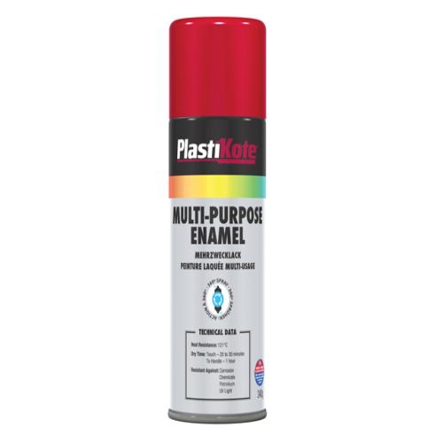 Plasti-kote Multi Purpose Enamel Gloss Red
