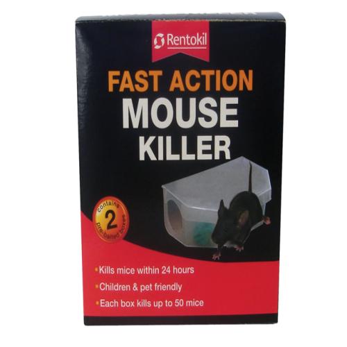Rentokil Fast Action Mouse Killer (pack Of 2)