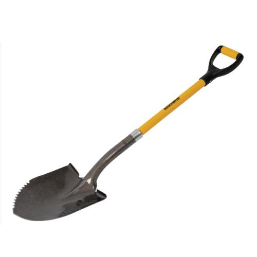 Roughneck Sharp Edge Round Shovel 42 Inches