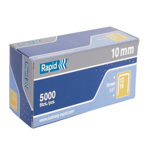 Rapid 13/14 14mm Galvanised 5m Staples Box 50
