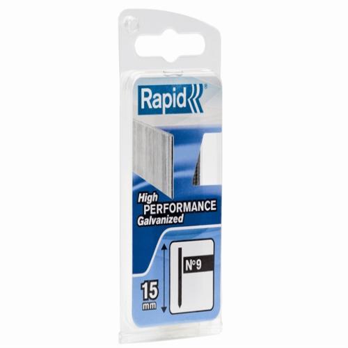 Rapid 9/15mm Headless Pins Narrow Box Of 1000
