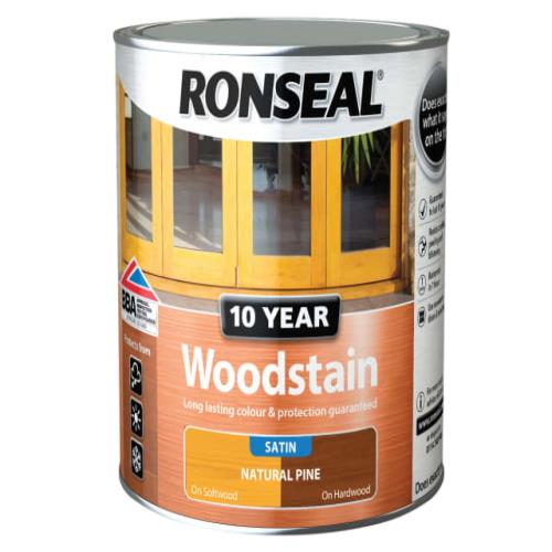 Ronseal 10 Year Woodstain Natural Pine 2.5 Li