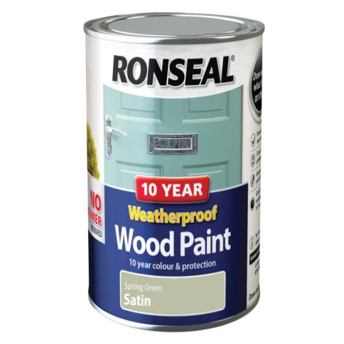 Ronseal 10 Year Weatherproof Wood Paint Sprin