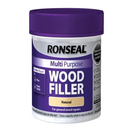 Ronseal Multipurpose Wood Filler Tub Natural