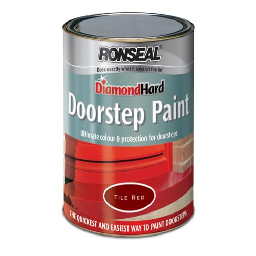 Ronseal Doorstep Paint Black 750ml