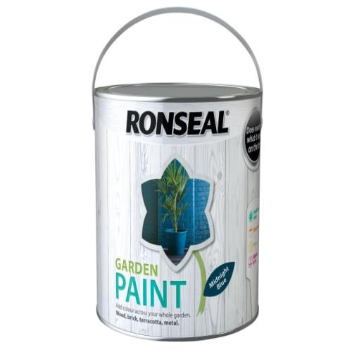 Ronseal Garden Paint Midnight Blue 2.5 Litre