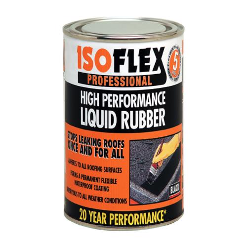 Ronseal Isoflex Liquid Rubber Black 2.1l