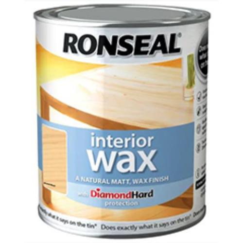 Ronseal Interior Wax Almond Wood 750ml