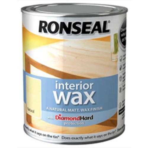 Ronseal Interior Wax Natural 750ml