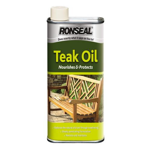 Ronseal Teak Oil Can 500ml