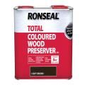 Ronseal Trade Total Wood Preserver Light Brow