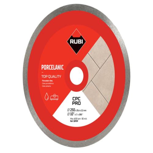 Rubi Pro Continuous Rim Diamond Blade 250mm