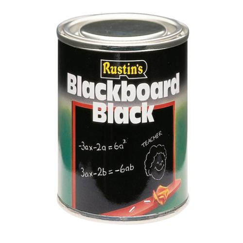 Rustins Quick Dry Blackboard Black 250ml