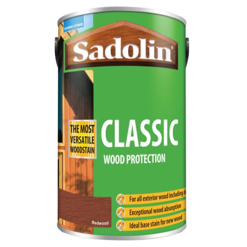 Sadolin Classic Wood Protection Redwood 5 Lit