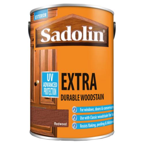 Sadolin Extra Durable Woodstain Redwood 2.5 L