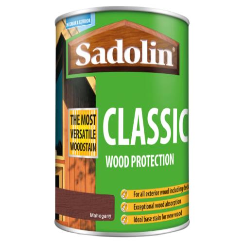 Sadolin Classic Wood Protection Mahogany 1 Li